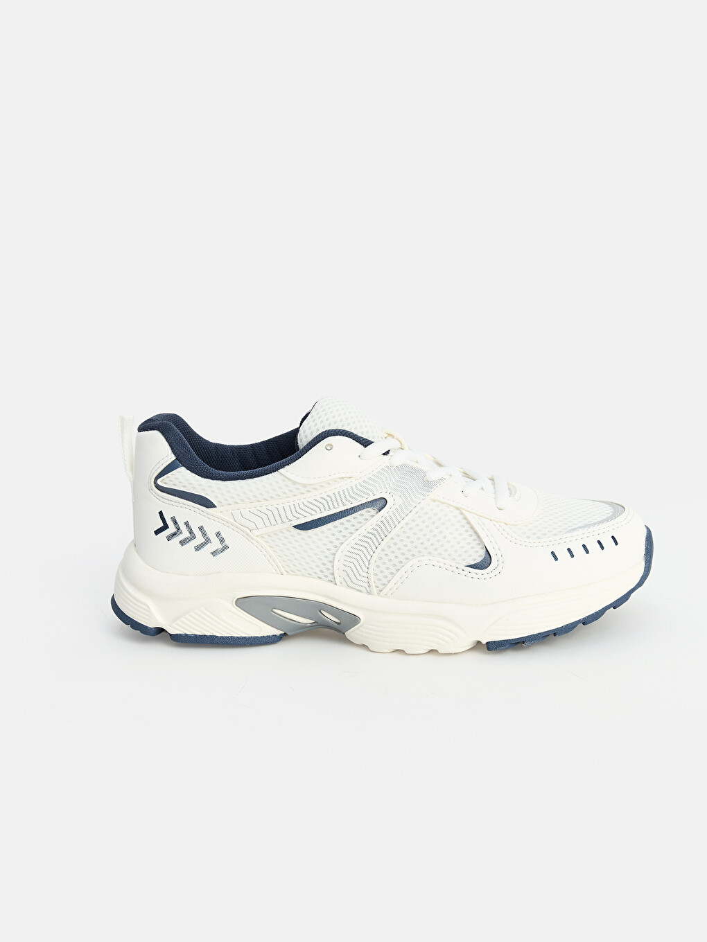 Beyaz Fileli Kadın Sneaker-1