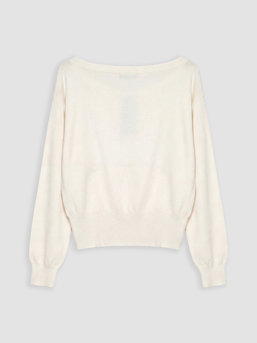 Slash Neck Women's Knitwear Sweater-5