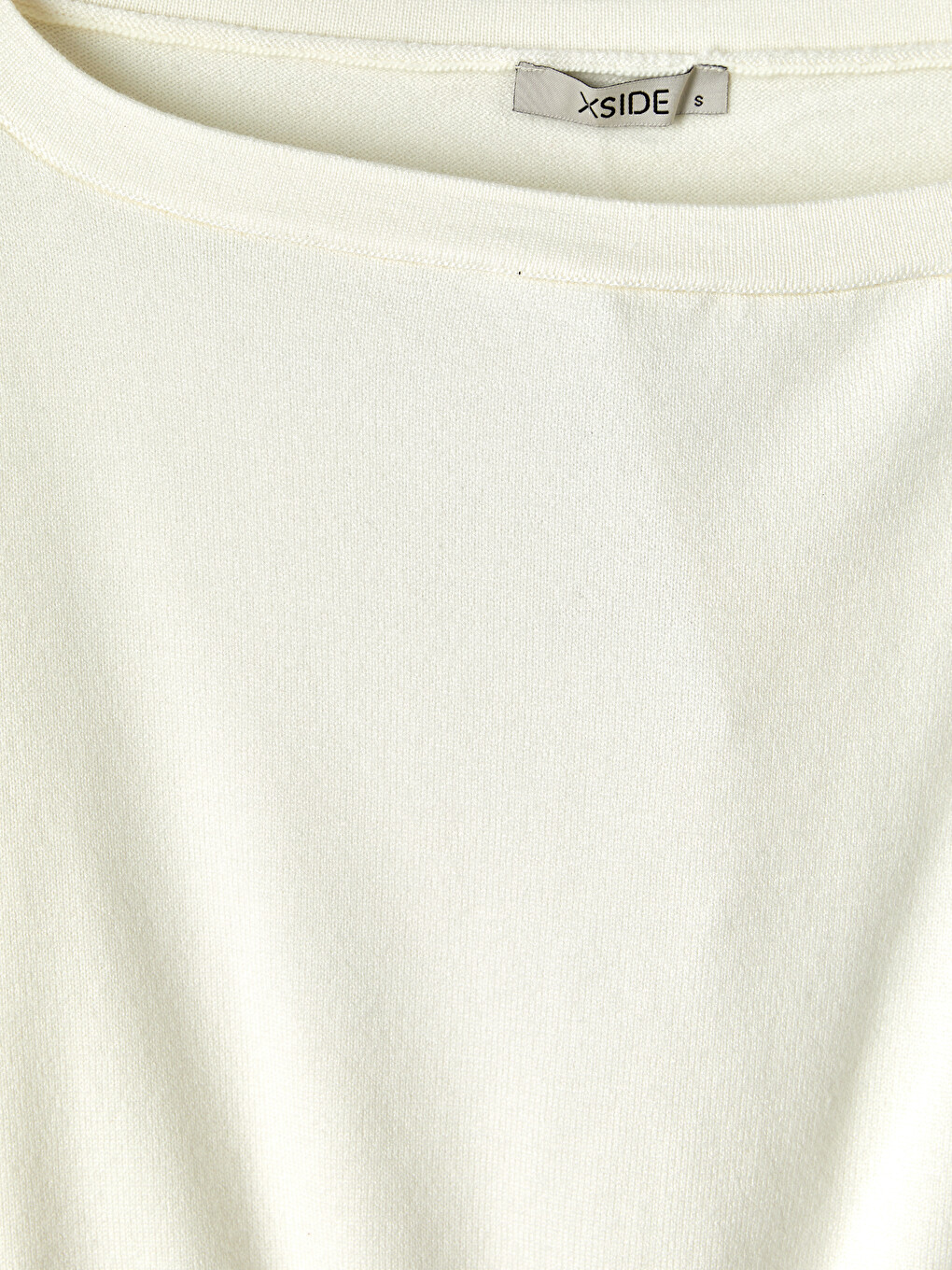 Slash Neck Women's Knitwear Sweater-6