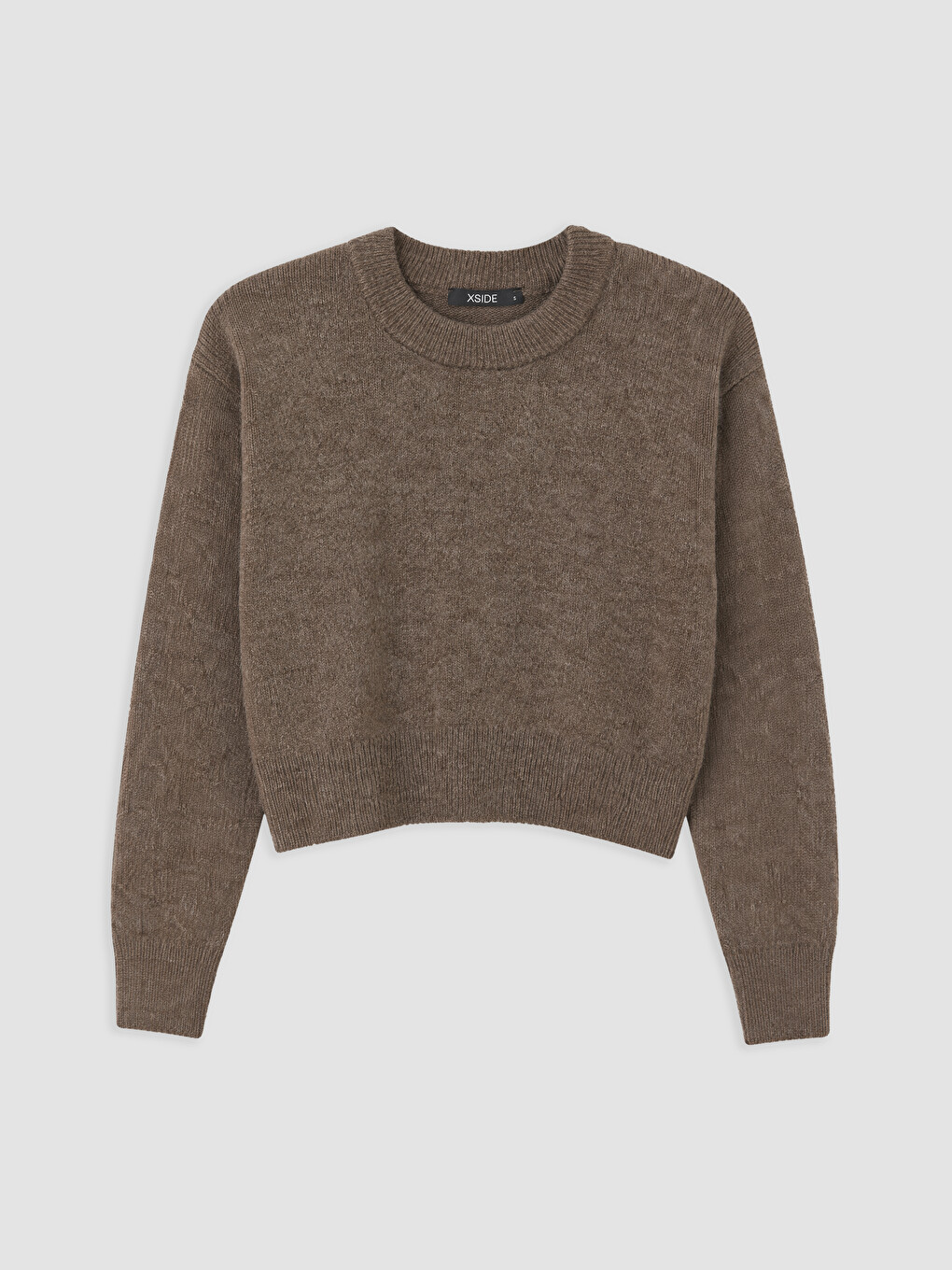 Woman Brown Sweater