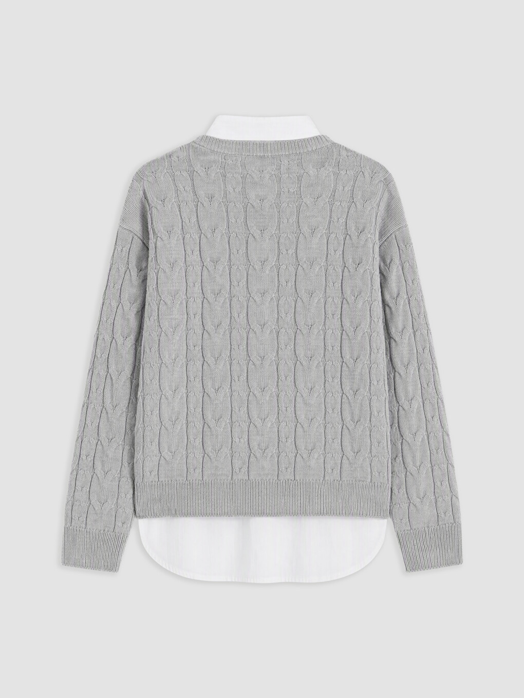 Woman Grey Sweater-5