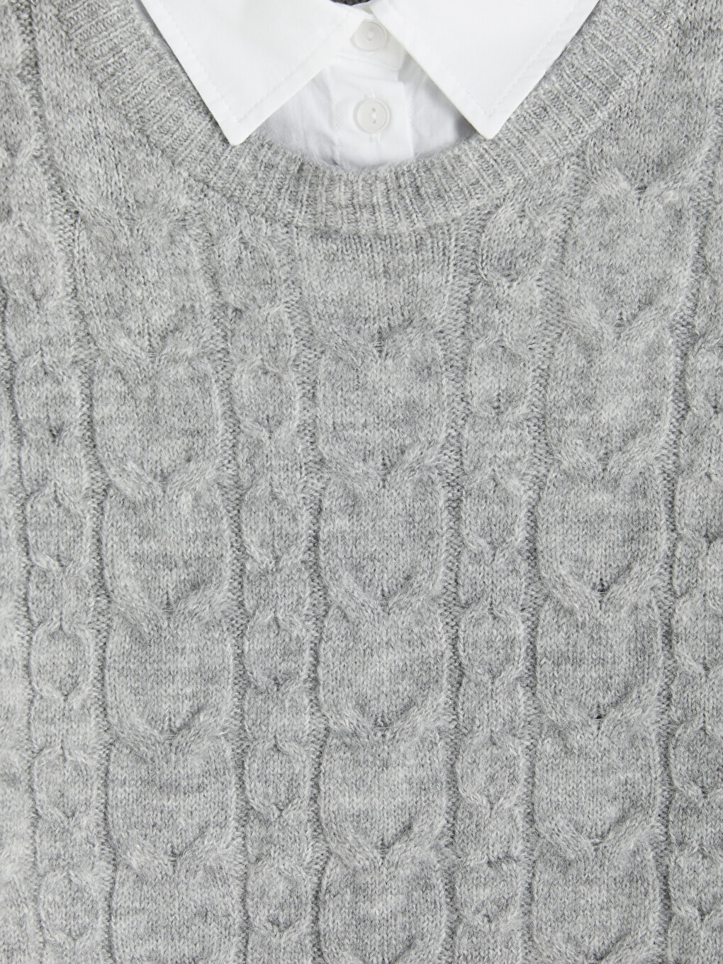 Woman Grey Sweater-6
