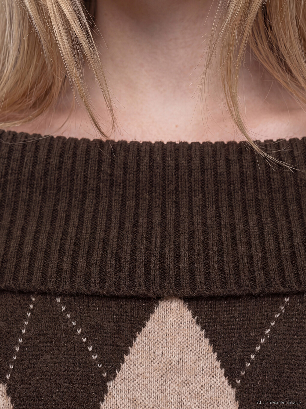 Woman Brown Sweater-2