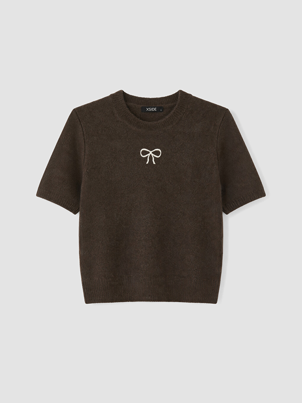 Woman Brown Sweater