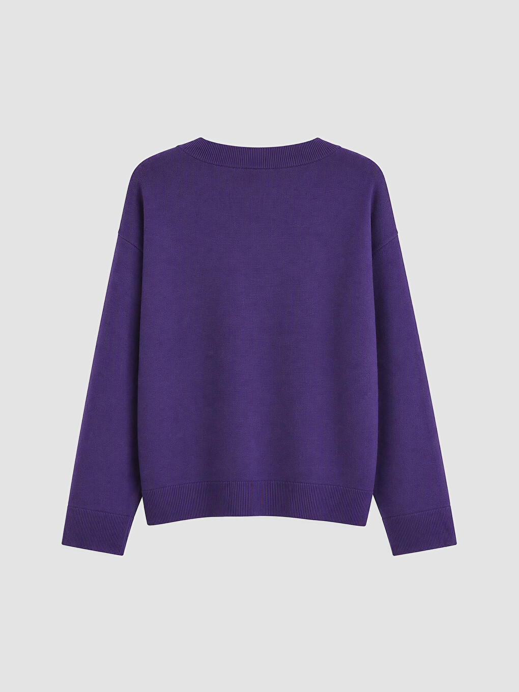 V Neck Women's Knitwear Sweater-6