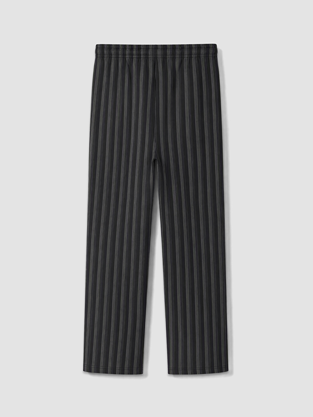 Siyah Çizgili Erkek Pijama Takım-5