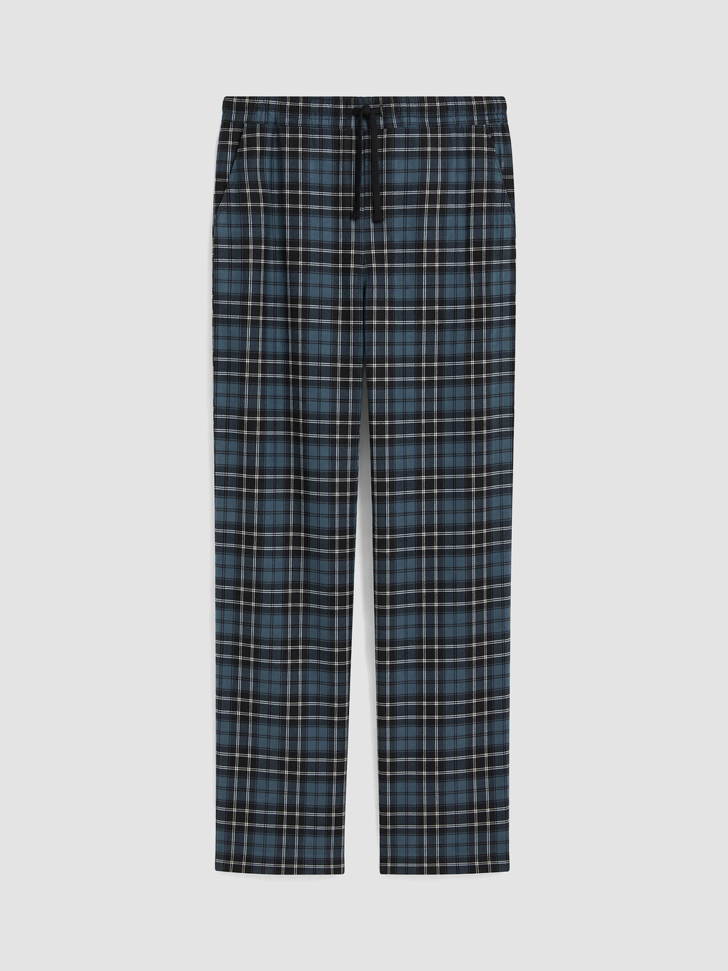 Siyah Ekose Erkek Pijama Takımı-4