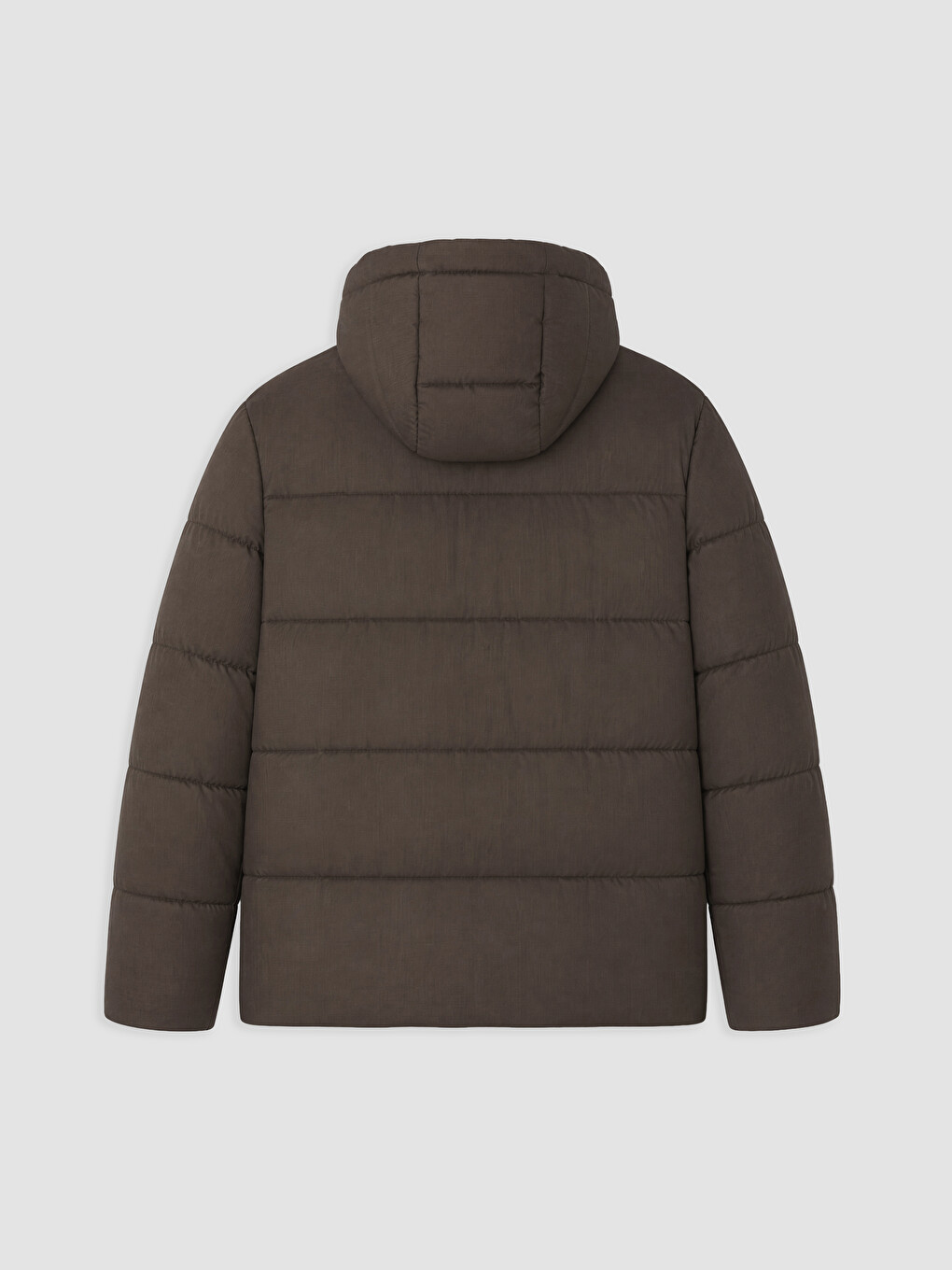 Regular Fit Hooded Men's Puffer Coat-6