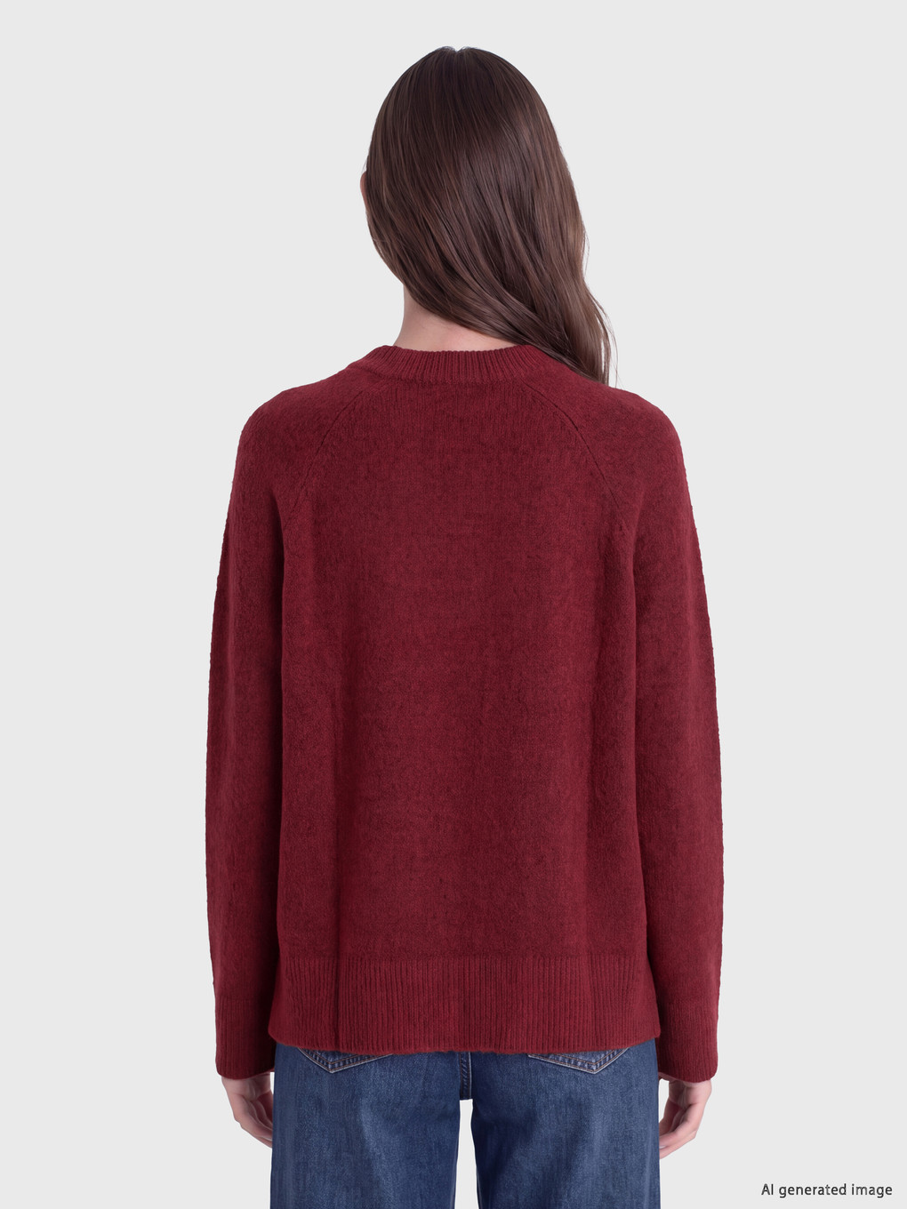 Rhinestone Women's Knitwear Sweater-3