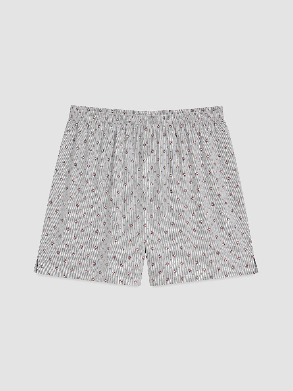 Man Bordeaux Boxer Briefs-3