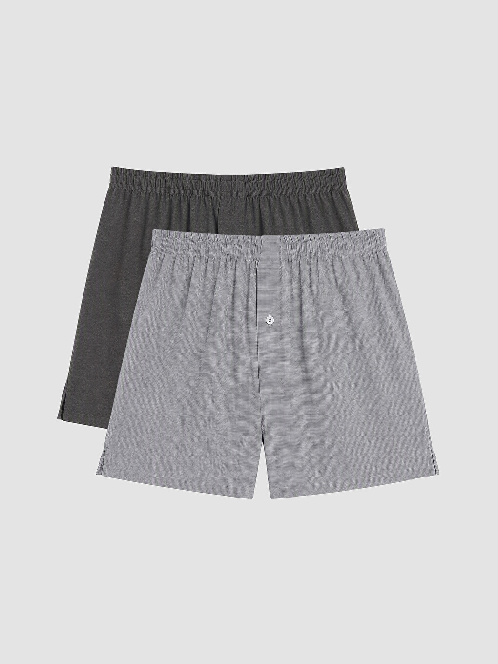 Man Black Boxer Briefs