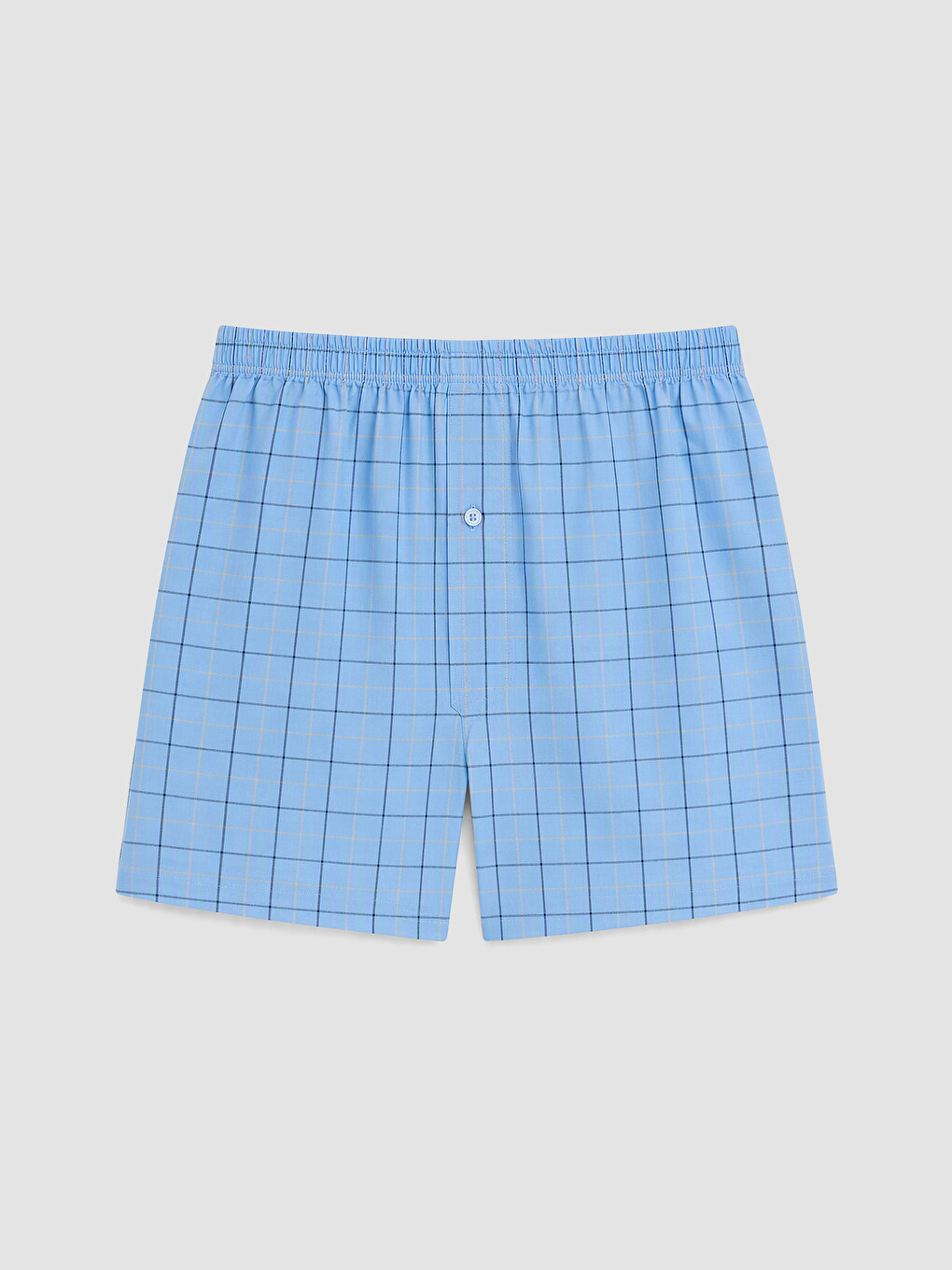Man Blue Boxer Briefs-1