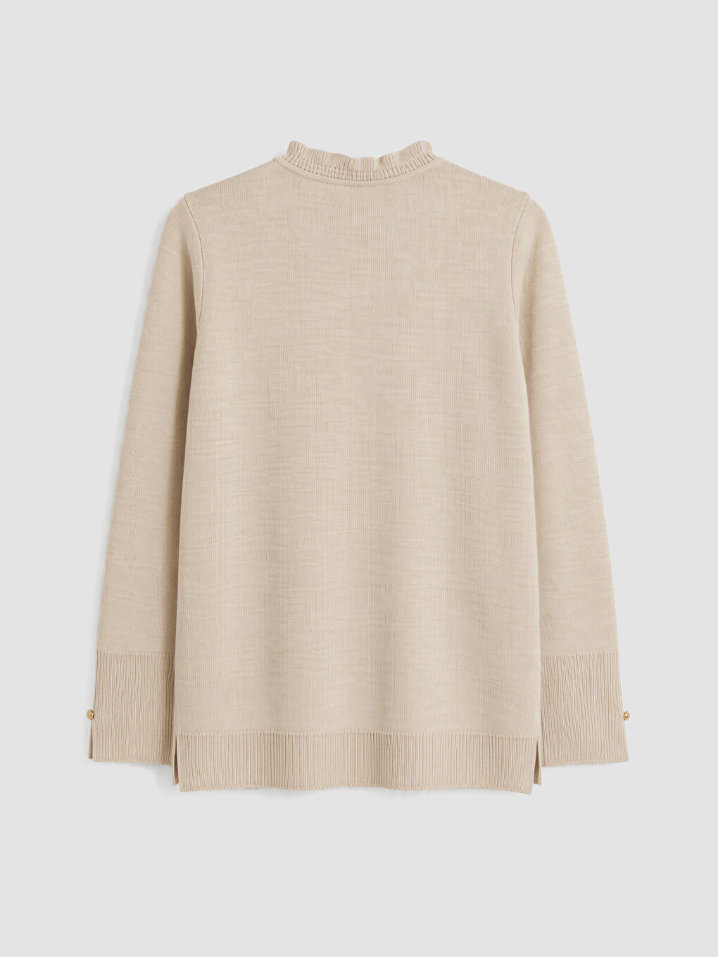 Crew Neck Women's Knitwear Sweater-1