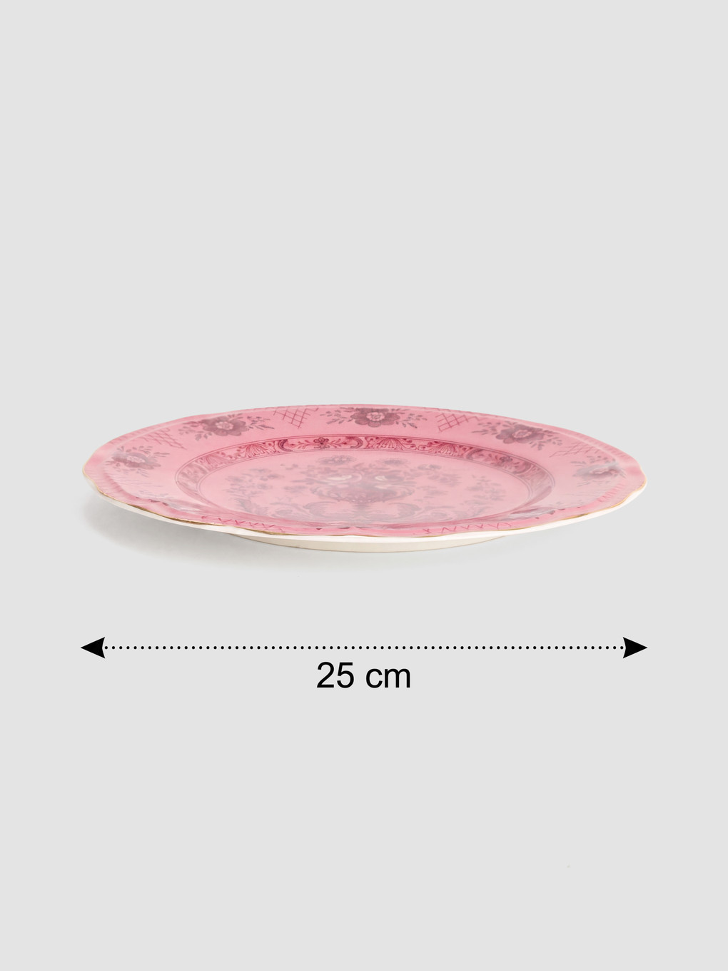 Printed Porcelain Serving Plate-1
