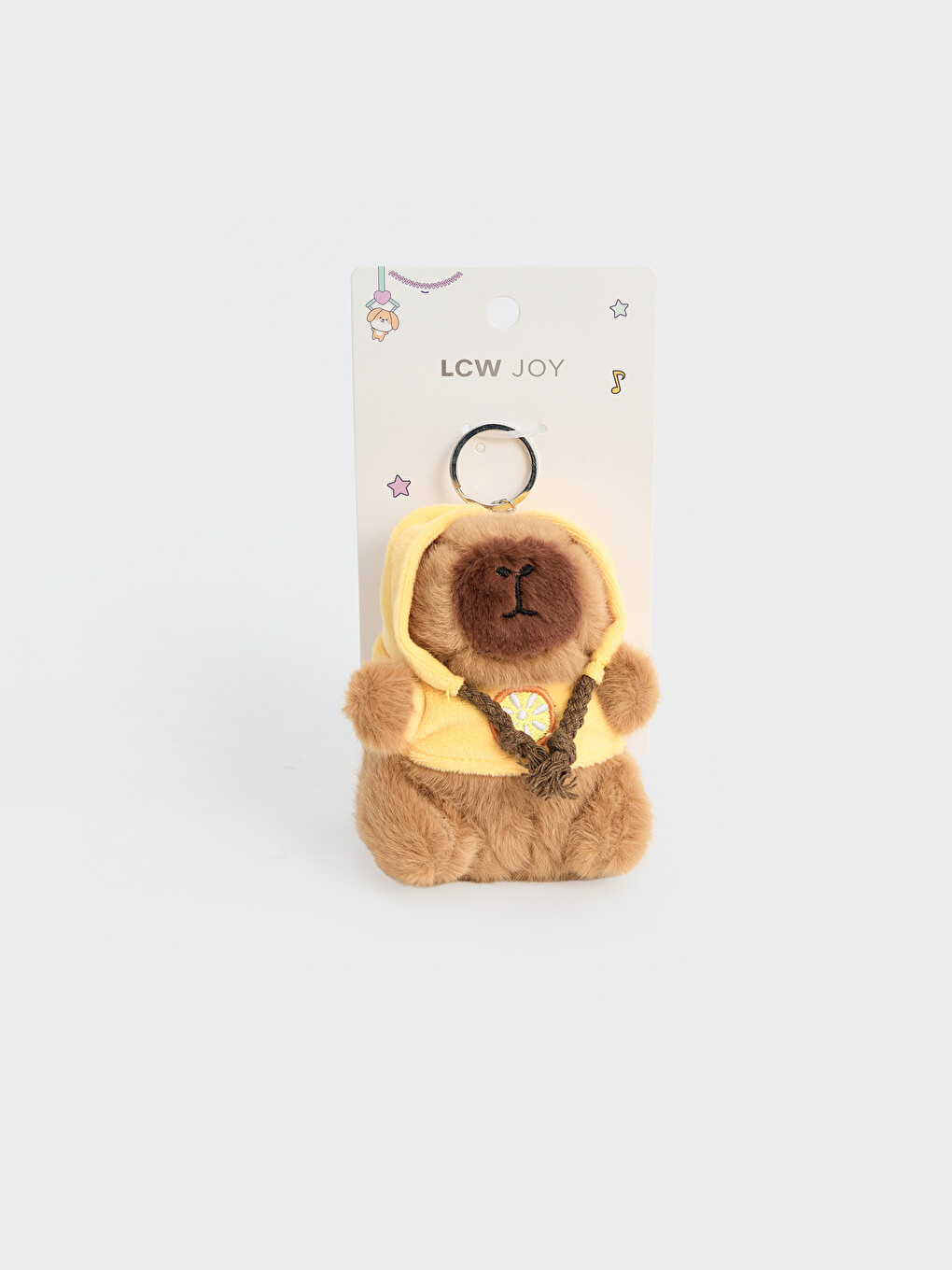 Animal Figured Plush Keychain