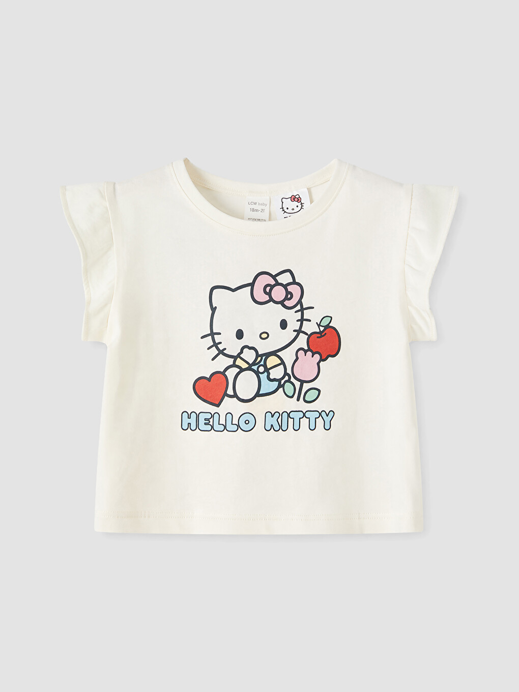 Hello Kitty Printed Baby Girls' Shorts Set-1