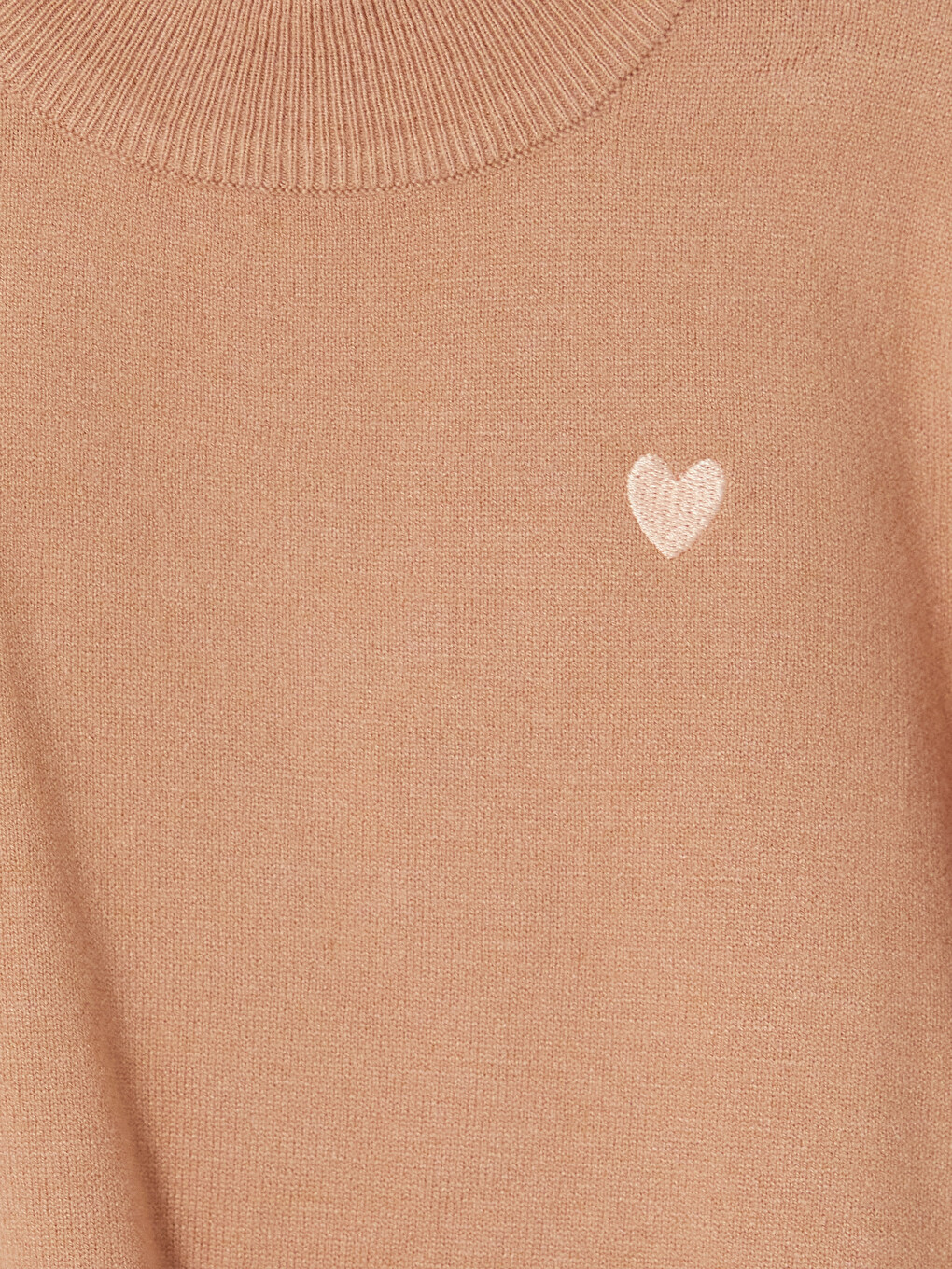 Pulover Mock Turtleneck Pentru Fete-1