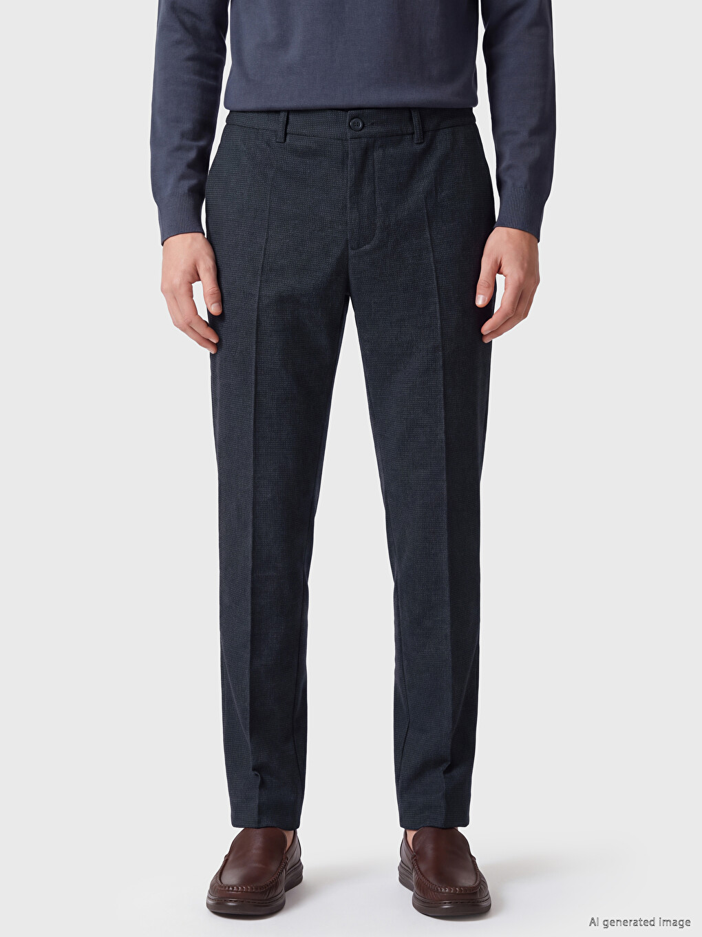 Regular Fit Men's Trousers-1