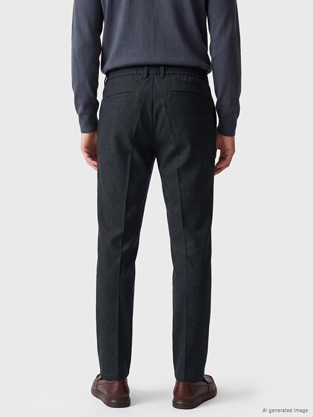 Regular Fit Men's Trousers-3