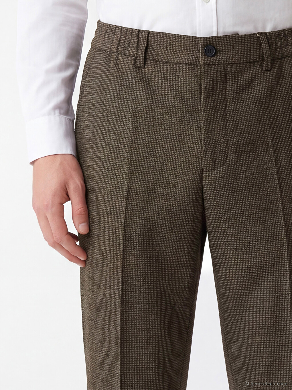 Regular Fit Men's Trousers-2