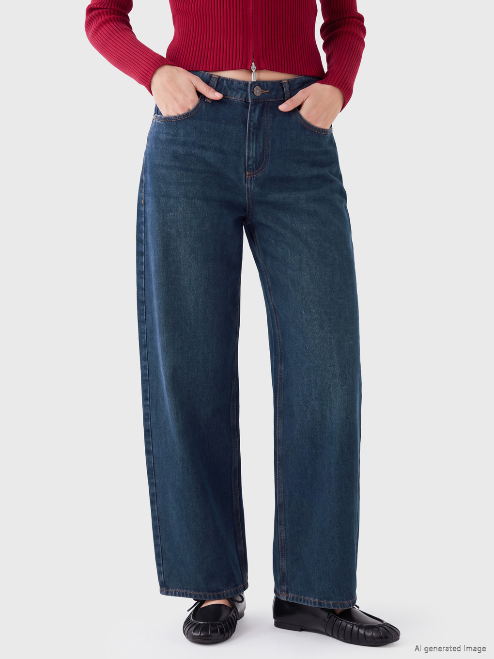 High Waist Baggy Jean-3