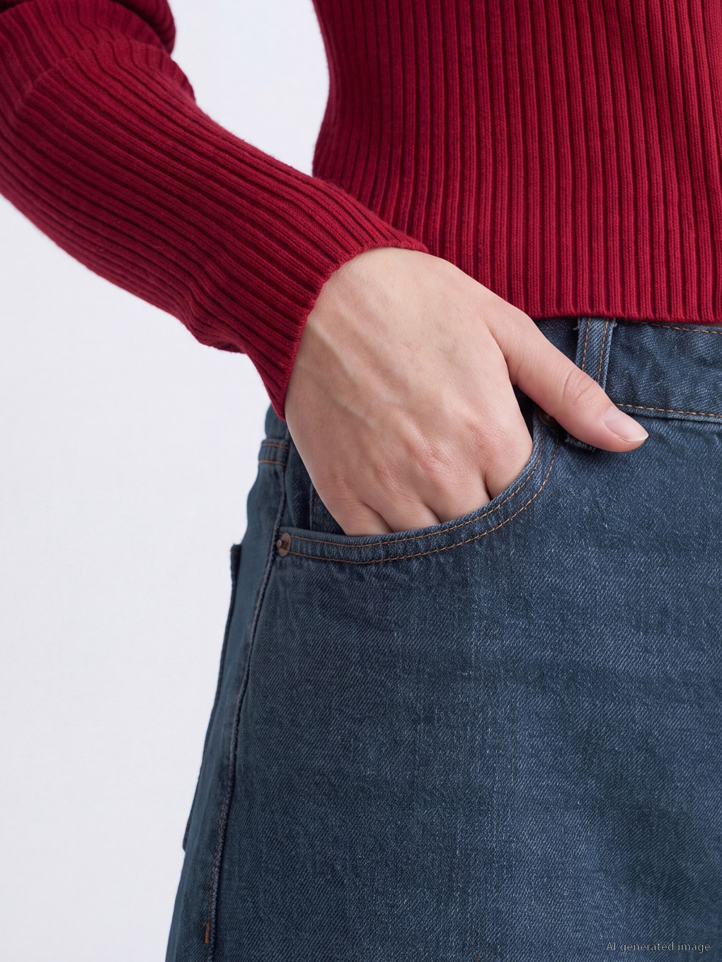 High Waist Baggy Jean-4