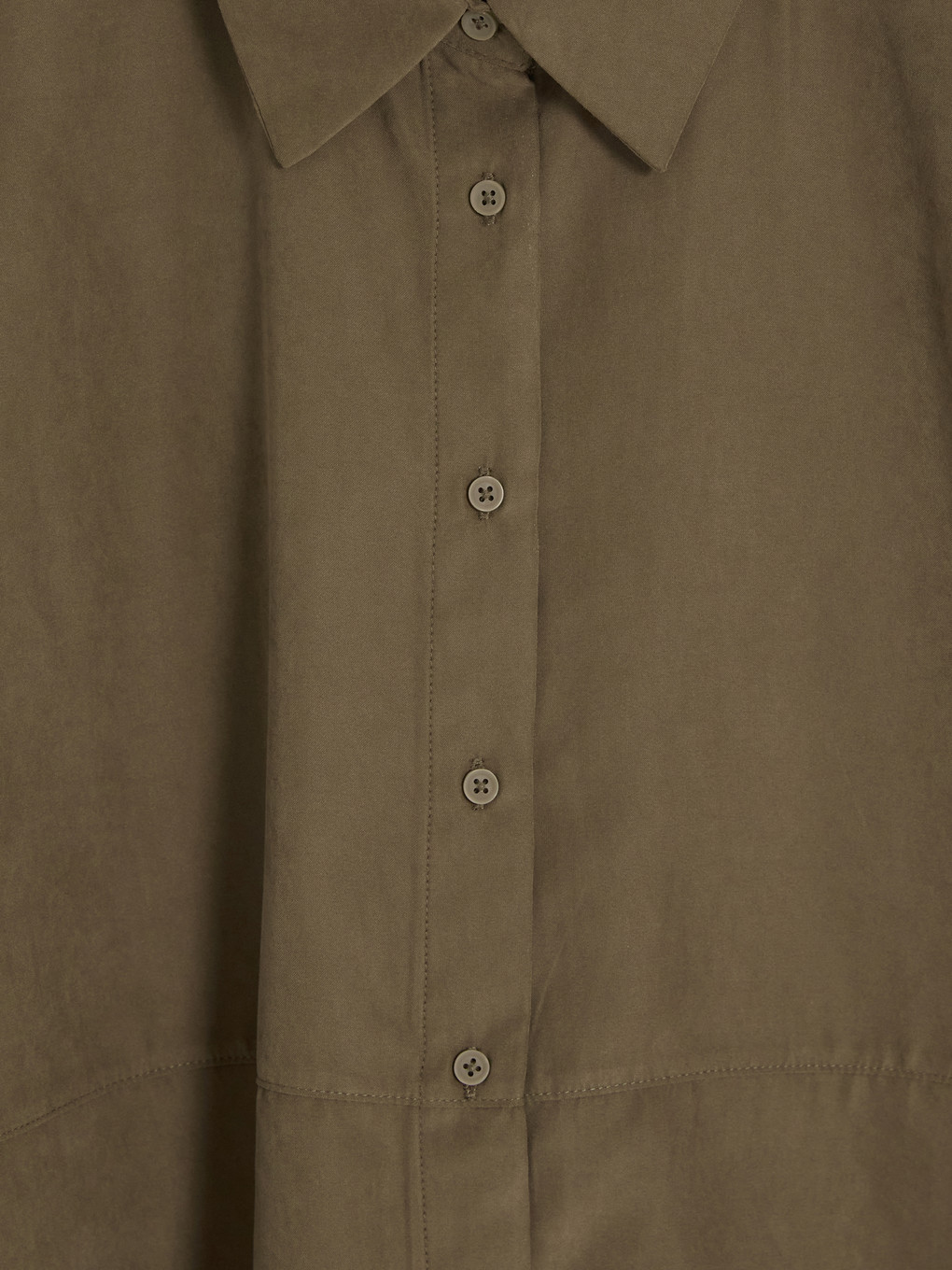 Suede Look Women's Shirt Tunic-5