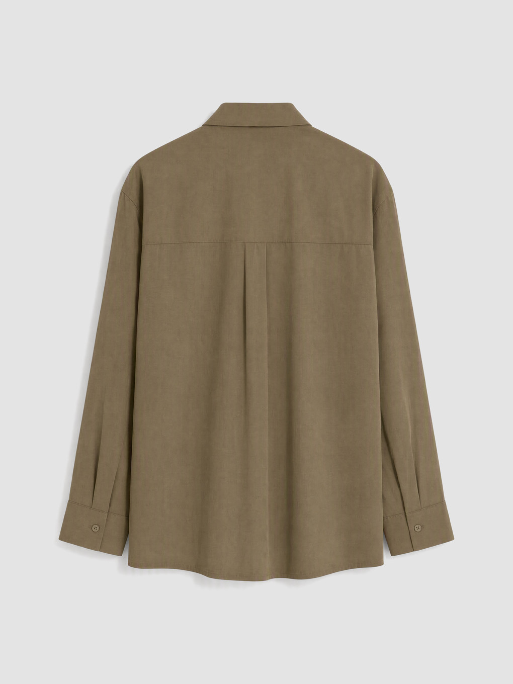 Suede Look Women's Shirt Tunic-6