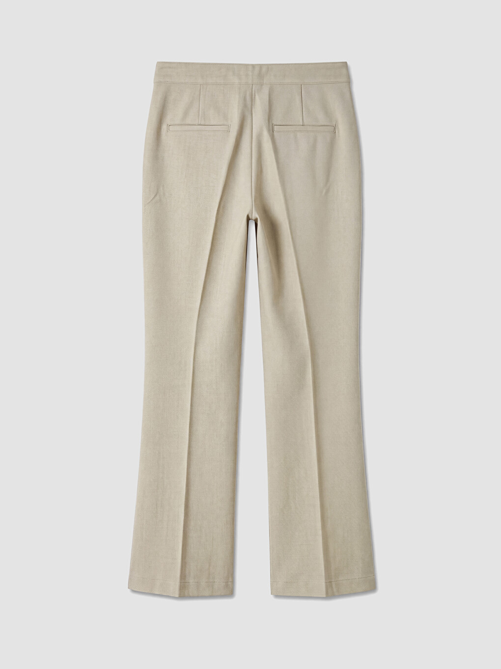 Bej Regular Fit Kadın Pantolon-6