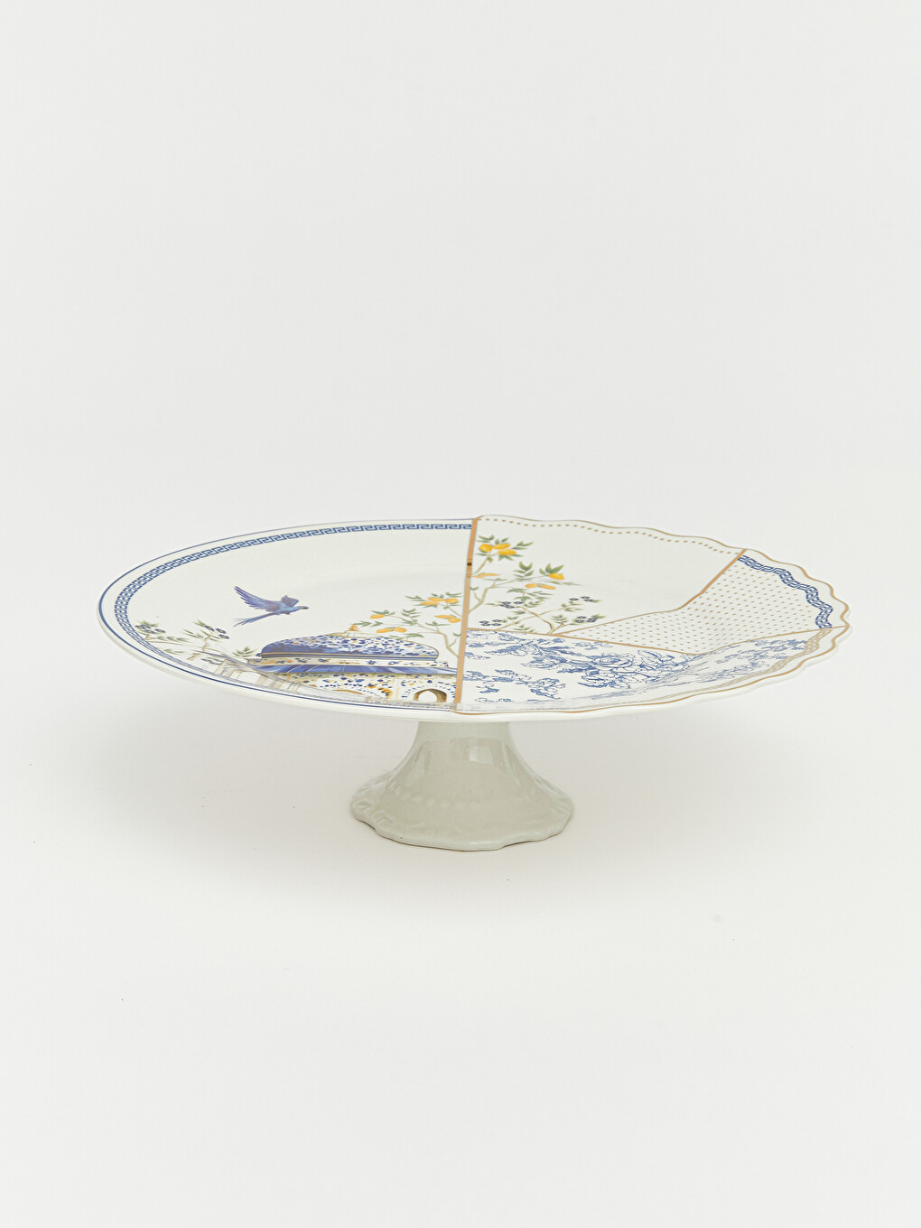 Karışık Ayaklı Porselen Sunumluk 28 Cm-3