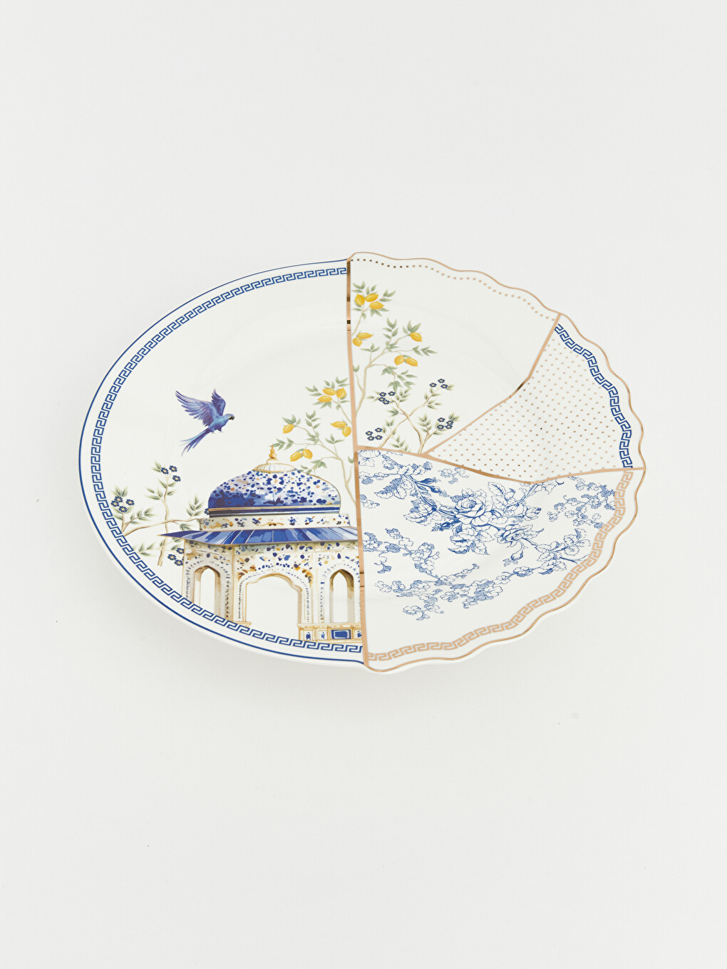 Karışık Ayaklı Porselen Sunumluk 28 Cm-4
