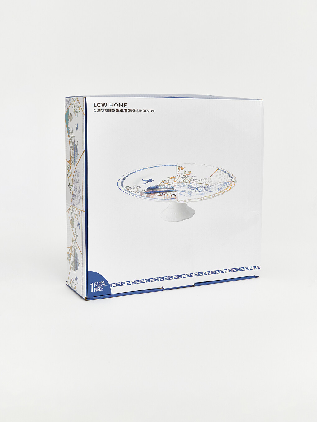 Karışık Ayaklı Porselen Sunumluk 28 Cm-6