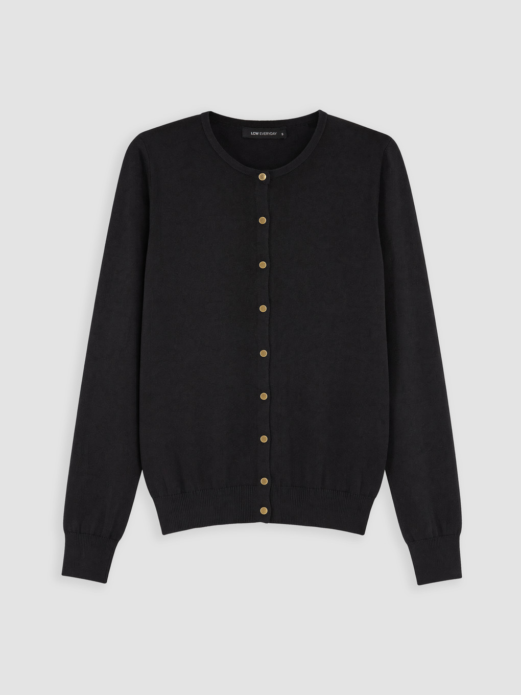 Crew Neck Women's Knitwear Cardigan-4