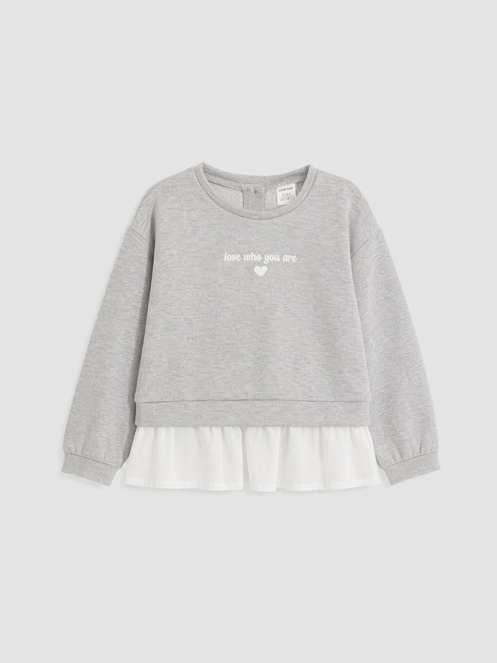 Crew Neck Girls' Tracksuit Set-1