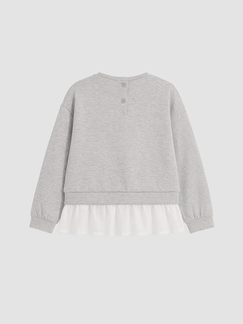 Crew Neck Girls' Tracksuit Set-3