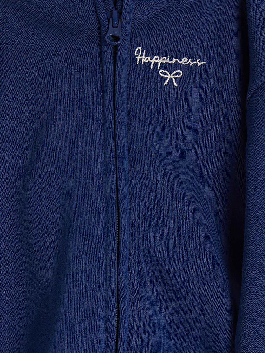 Hooded Embroidered Girls' Sweatshirt-2