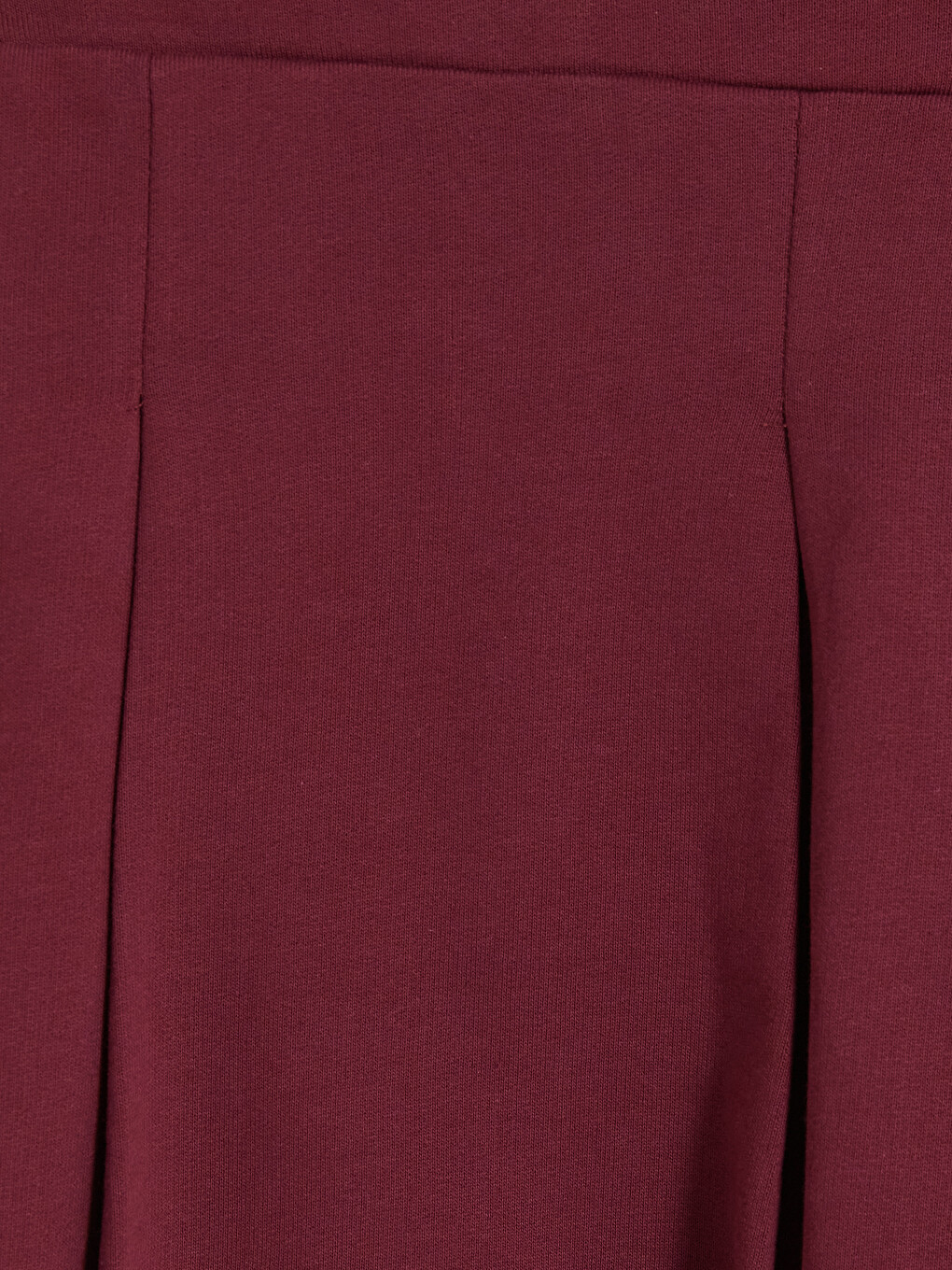 Bordo Polo Yaka Nakışlı Kız Çocuk Takım-5