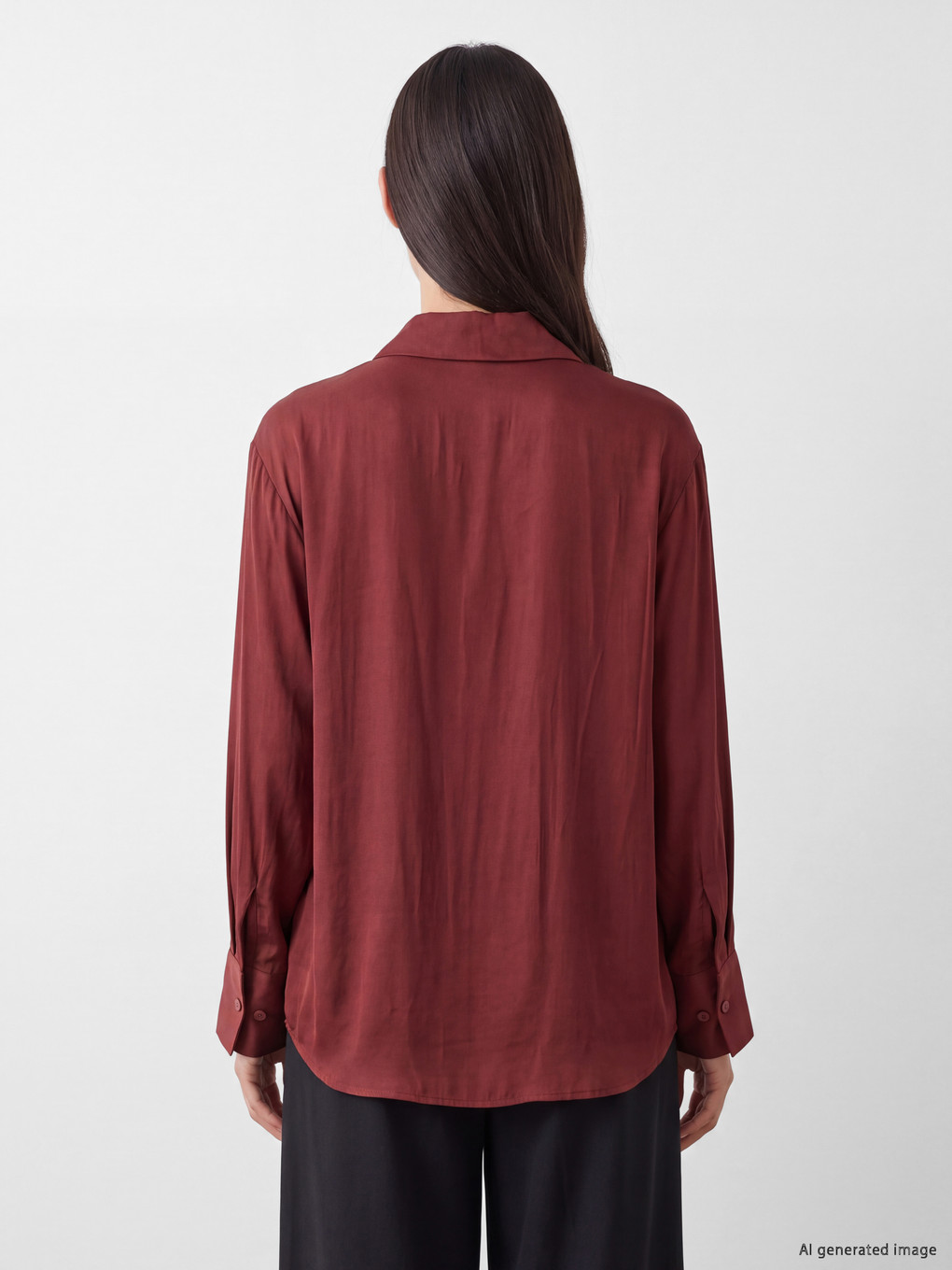 Satin Women's Shirt-3