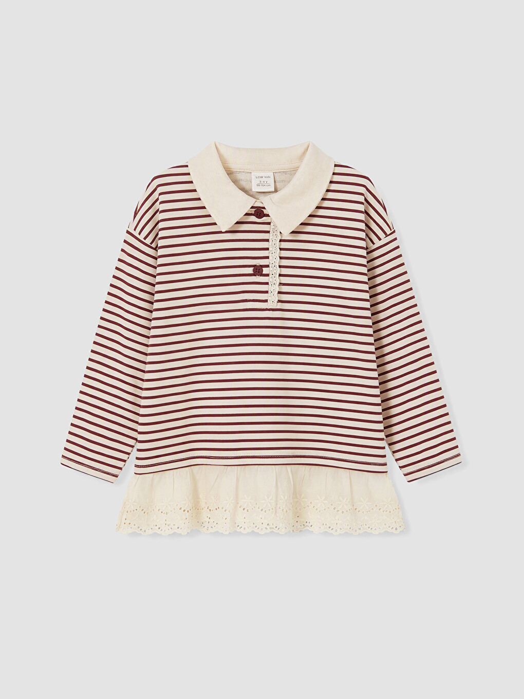 Girl Bordeaux Set-1