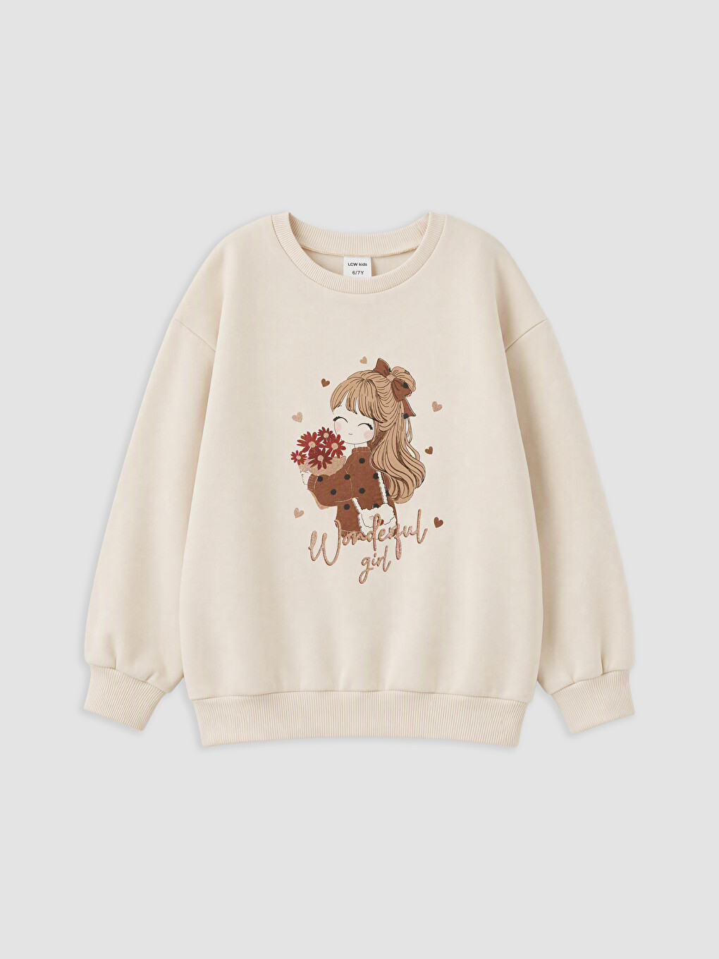 Polka Dot Girls' Thick Sweatshirt 2 Pack-1