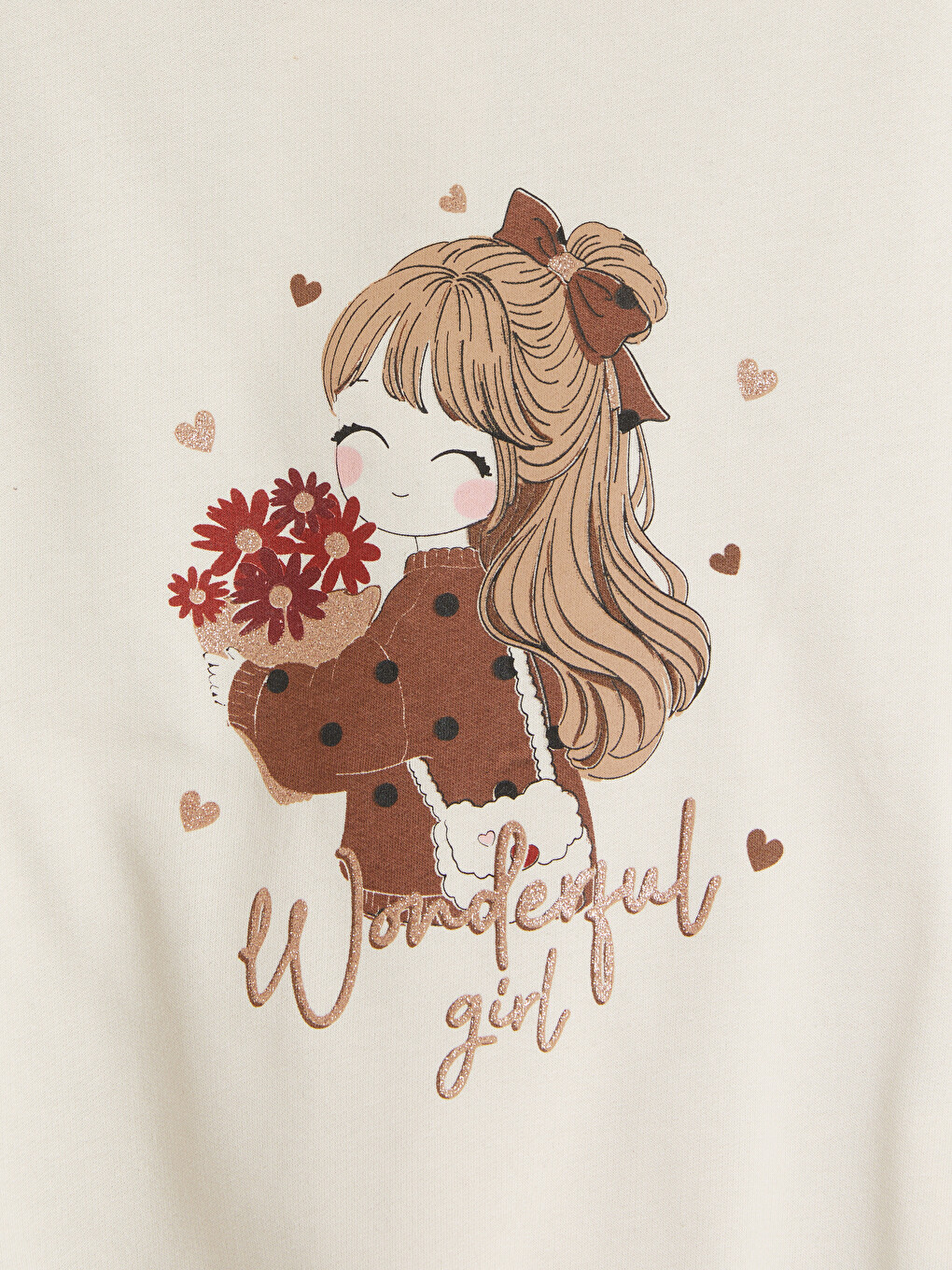 Polka Dot Girls' Thick Sweatshirt 2 Pack-5