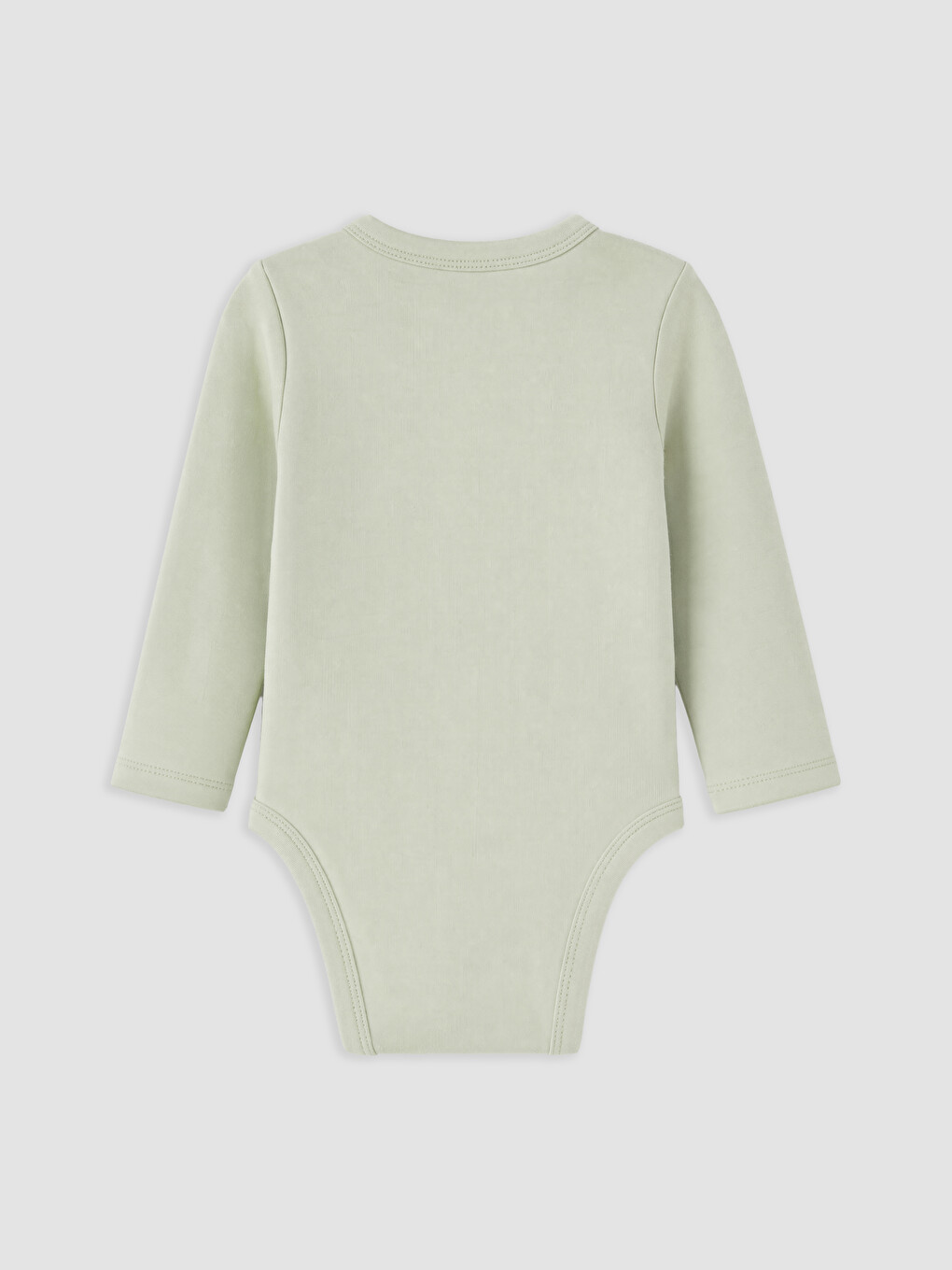 Yeşil Erkek Bebek Çıtçıtlı Body-1