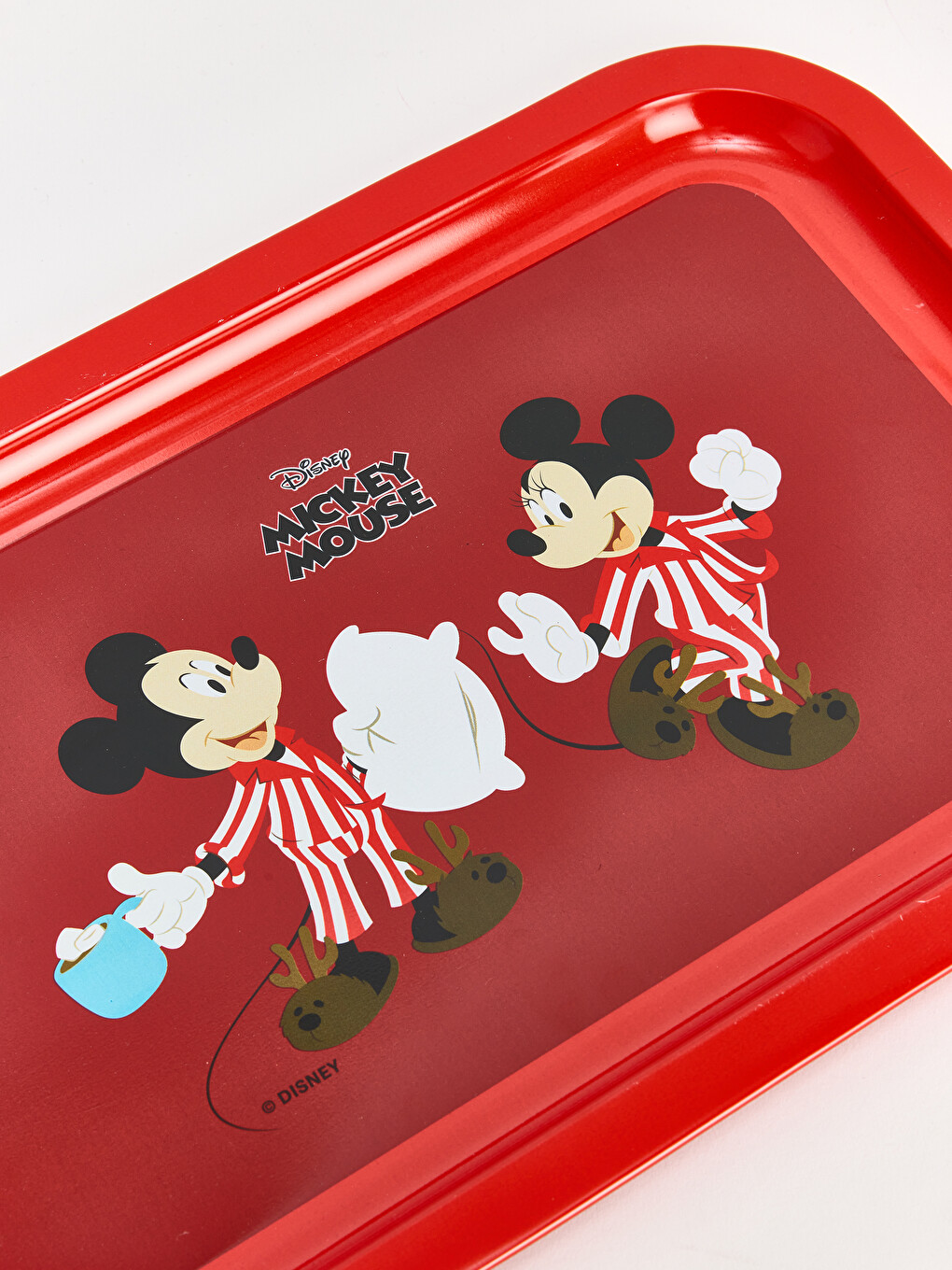 Karışık Mickey Mouse Baskılı Metal Tepsi-4