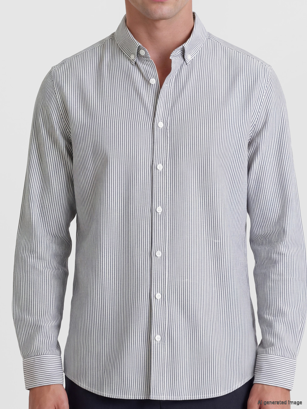 Standard Fit Dobby Men's Shirt-2