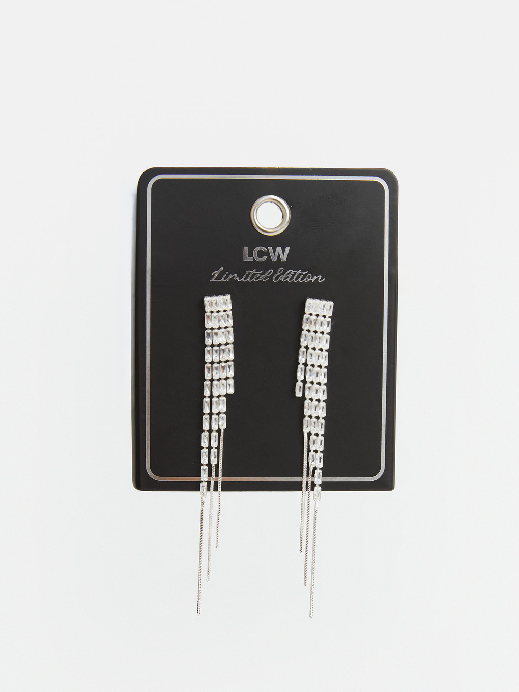 Rhinestone Woman Earring