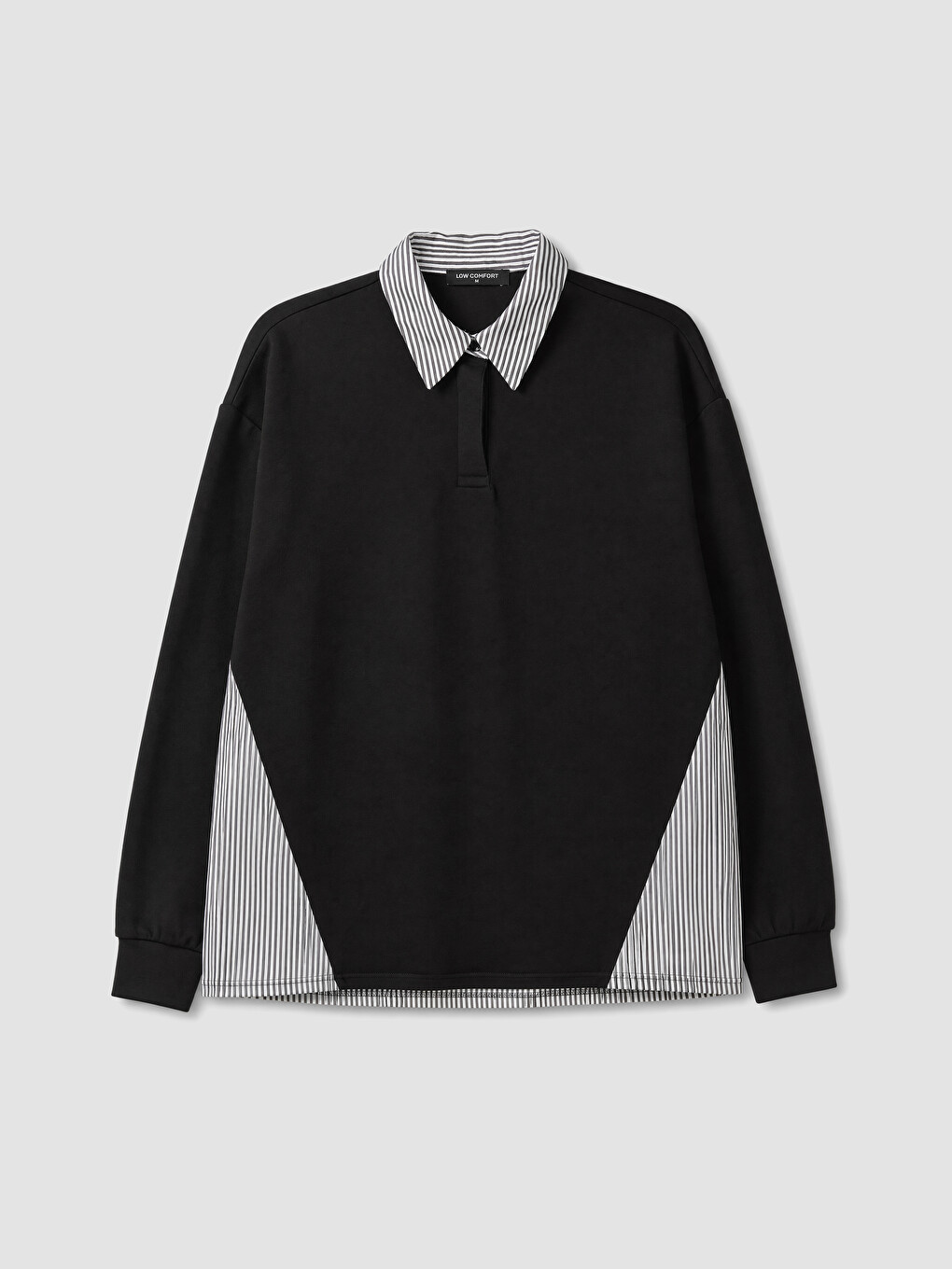 Collared Neck Women's Sweatshirt-4