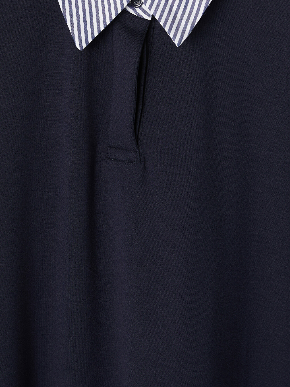 Collared Neck Women's Sweatshirt-5