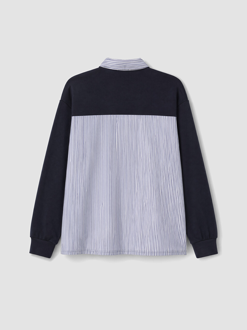 Collared Neck Women's Sweatshirt-6
