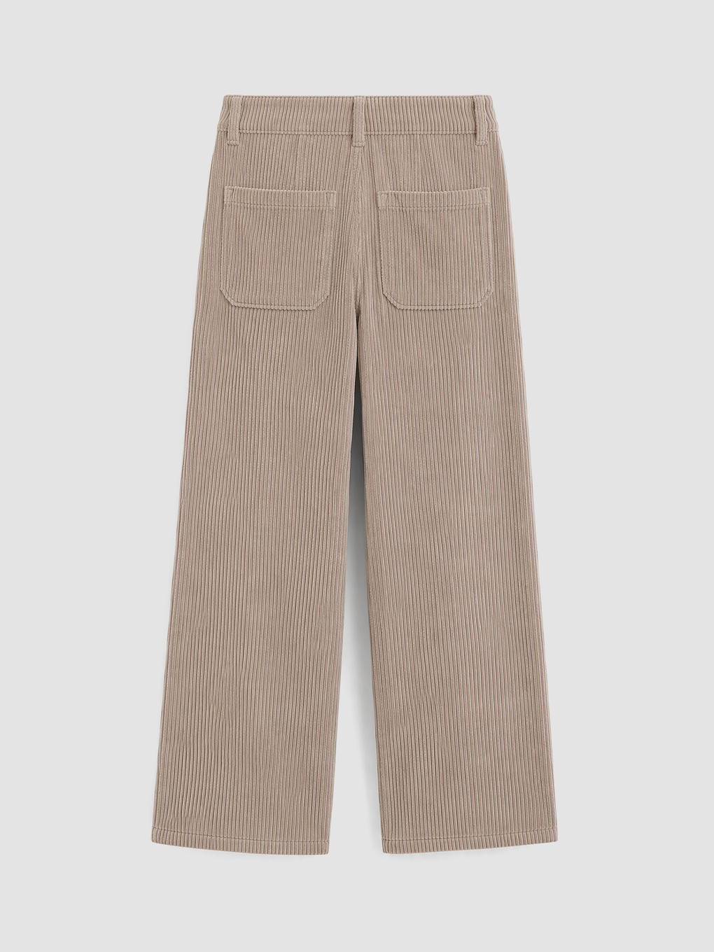 Girl Beige Trousers-1