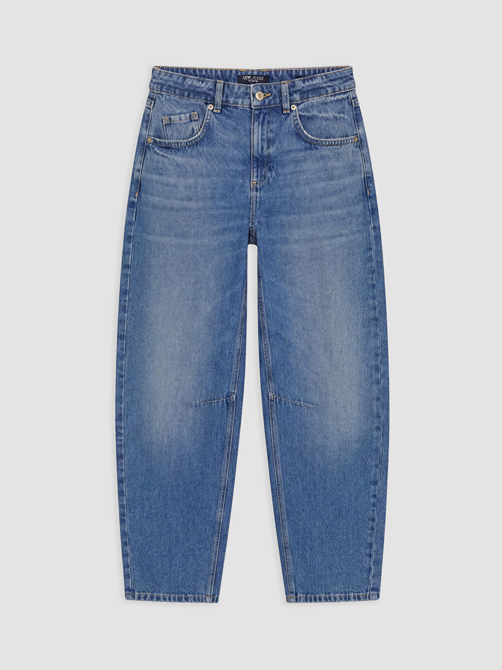 High Waist Regular Fit Women's Jeans-4